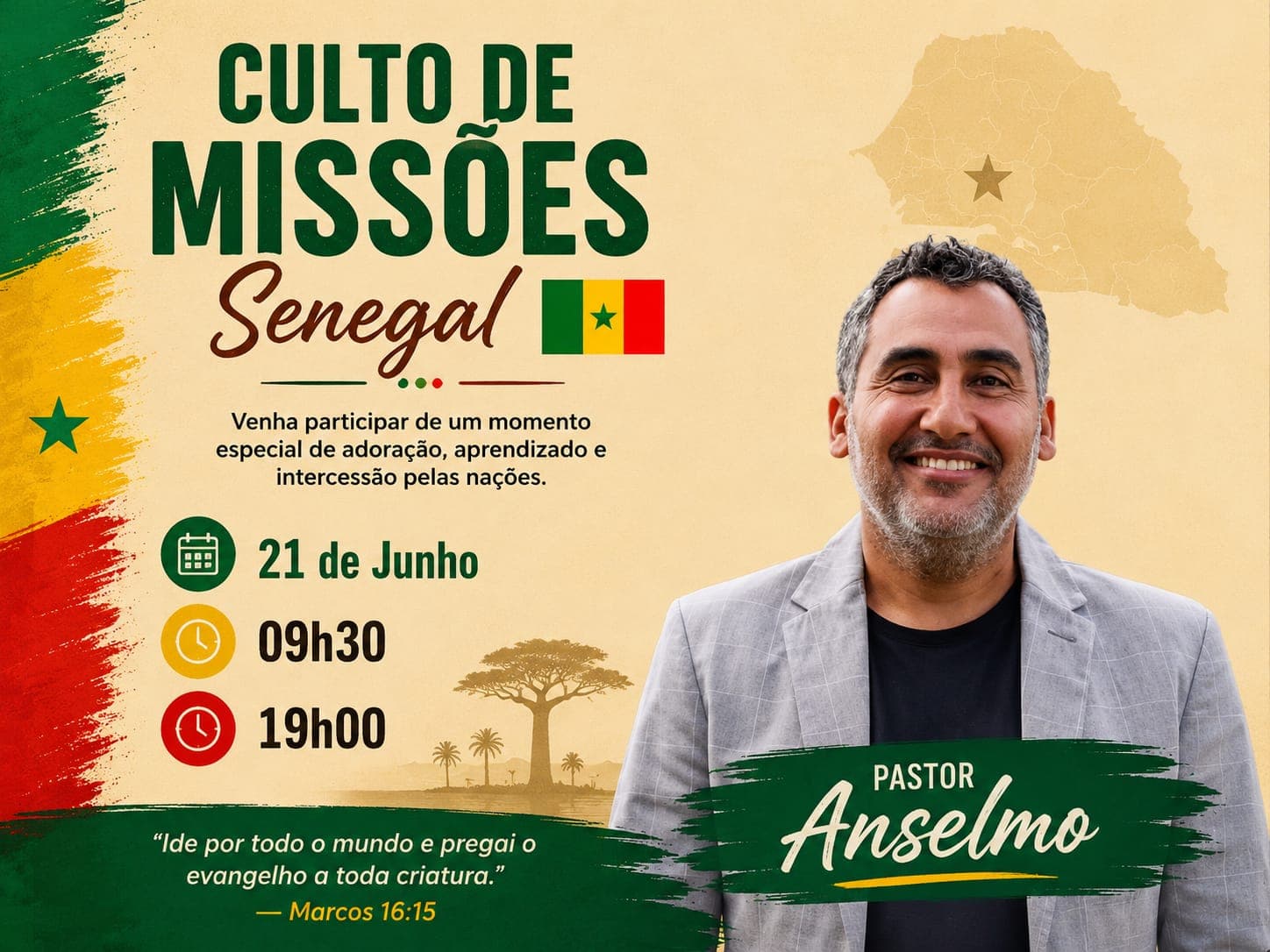 Culto de Missões Senegal